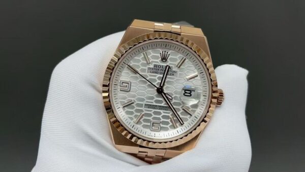 Replica Rolex Land‑Dweller 40 Mm Oystersteel – Super Clone Rose Gold