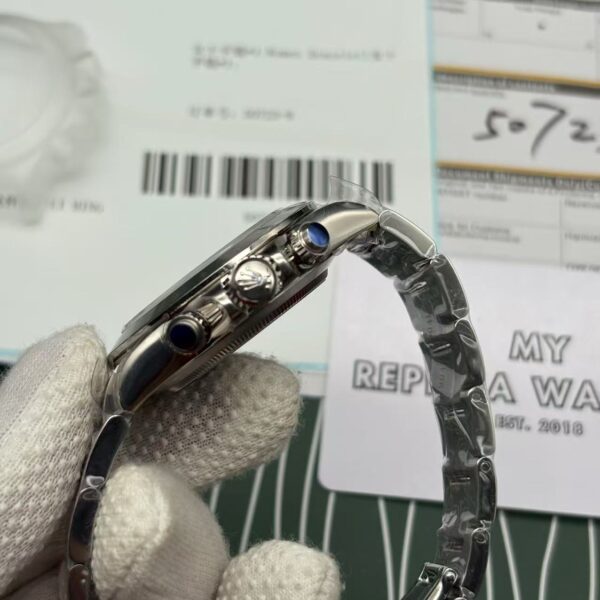 Replica Silver Rolex Daytona Swiss Clone Model