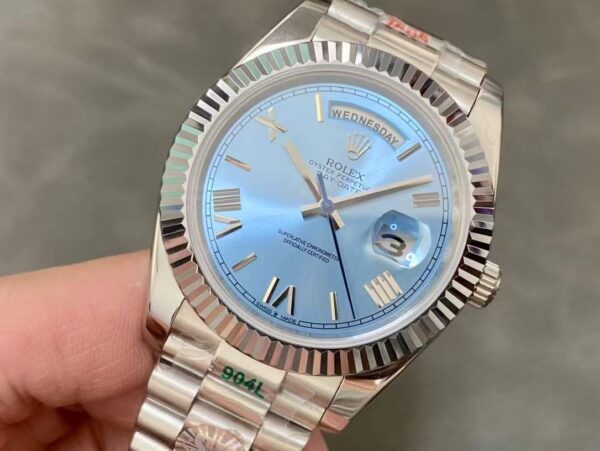 Rolex Day Date Platinum Ice Blue Replica Clone 4 130Aac42608D0E8E3A53De1992C851F9