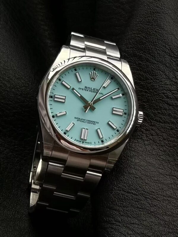Top Clone Rolex Oyster Perpetual 41 Mm Turquoise Tiffany Blue Dial Replica 24 305Af6581E0C1F6Fee1E688527Db0B61