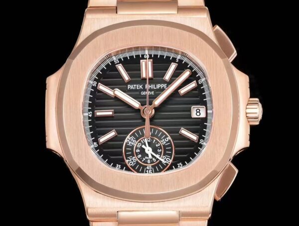 Super Swiss Clone Patek Philippe Nautilus 5980 Rose Gold