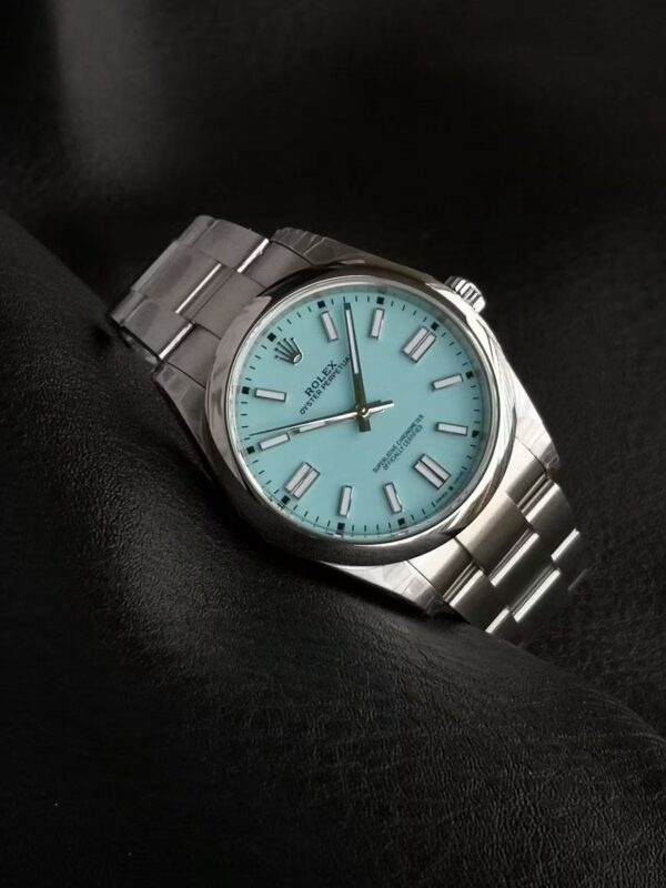 Top Clone Rolex Oyster Perpetual 41 Mm Turquoise Tiffany Blue Dial Replica 25 4Fe88Dbefea3Ea4662Caa53843457706