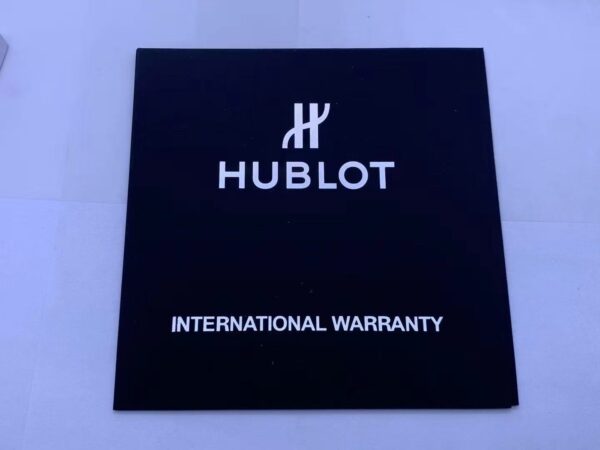 Replica Hublot Watch Box With Logo, Papers And Tags