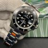 Super clone Rolex Submariner Silver Black Replica Swiss Clone