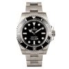 Replica Rolex Submariner Silver/Black No Date