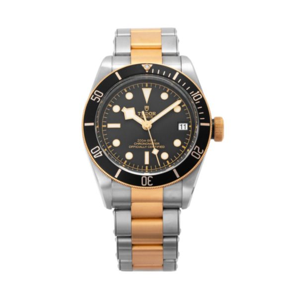 Tudor Heritage Black Bay Gold Silver Replica