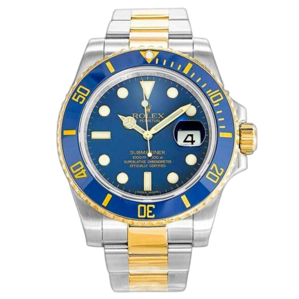 Rolex Submariner Two Tone 116613LB Super Clone Replica