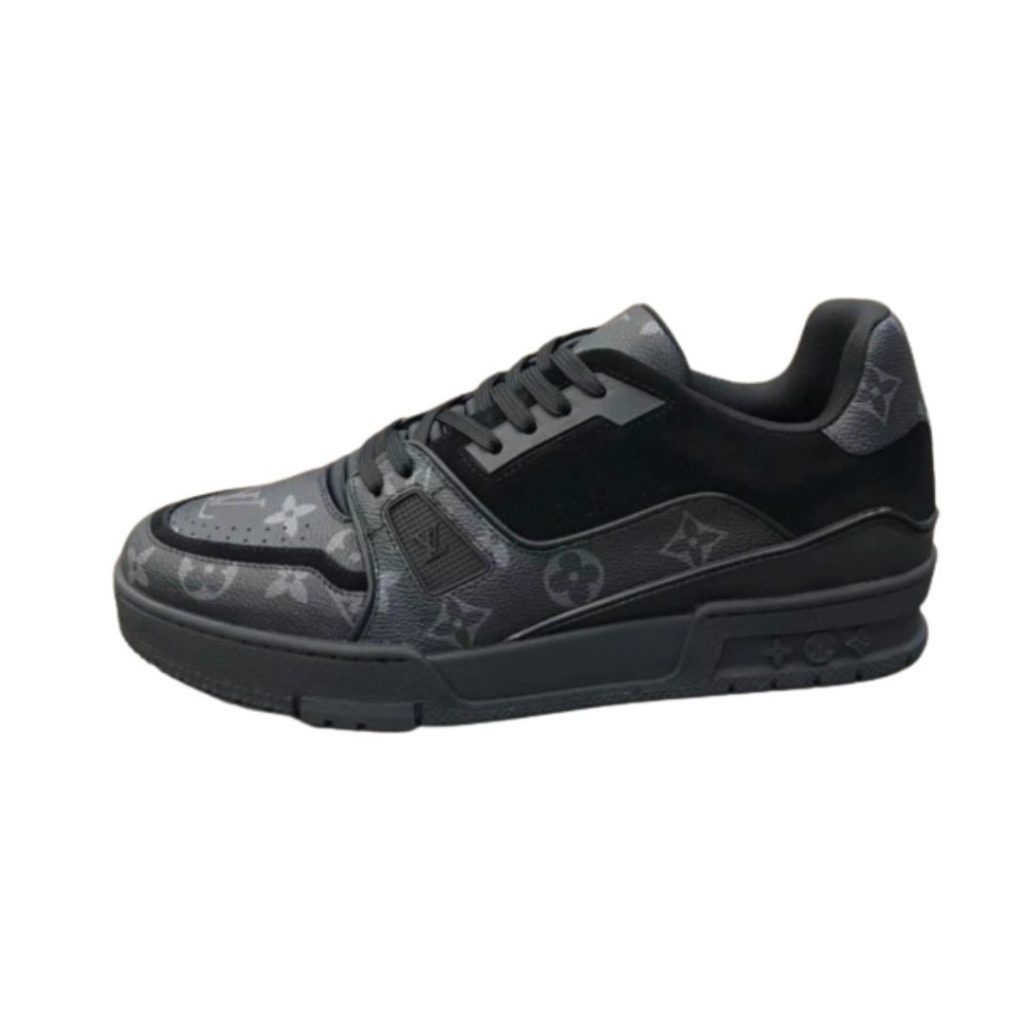 Réplica de zapatos Louis Vuitton negros de alta calidad