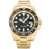 Swiss Clone Rolex GMT Master 2 Gold with Black Dial
