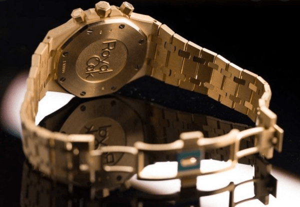 Replica Royal Oak - Gold/Black Chronograph - Ip Empire Replica Watches