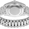 Replica Clone Day Date Rolex Silver with Black Dial new Model 2022 - IP Empire Replica Watches