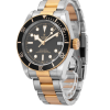 Tudor Heritage Black Bay Gold Silver Replica