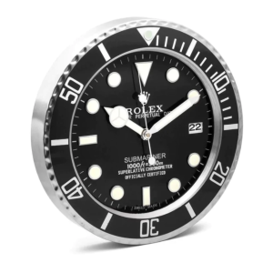 Reloj de pared Rolex Submariner｜Estilo negro - IP Empire Relojes Replica
