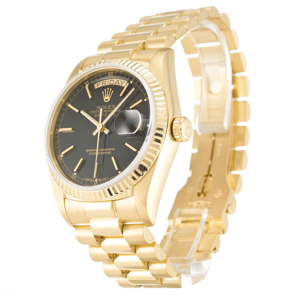 Rolex DayDate Black Dial Replica
