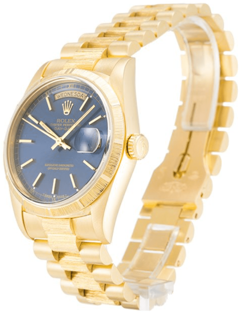 Réplica Rolex Day-Date Oro con Esfera Azul