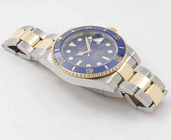 Réplica Clon Rolex Submariner - Esfera azul bicolor