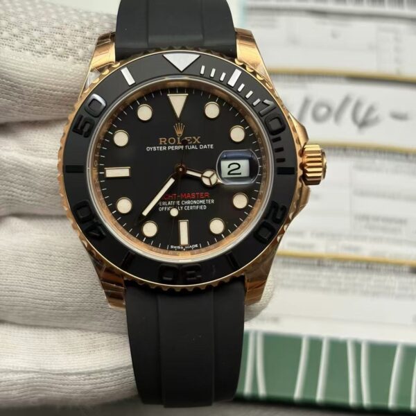 Replica Yacht Master Watch 1 - Rose Gold Swiss Made Clone 37 A2142B17D0D8C75Ad677Da6D87E2A99D
