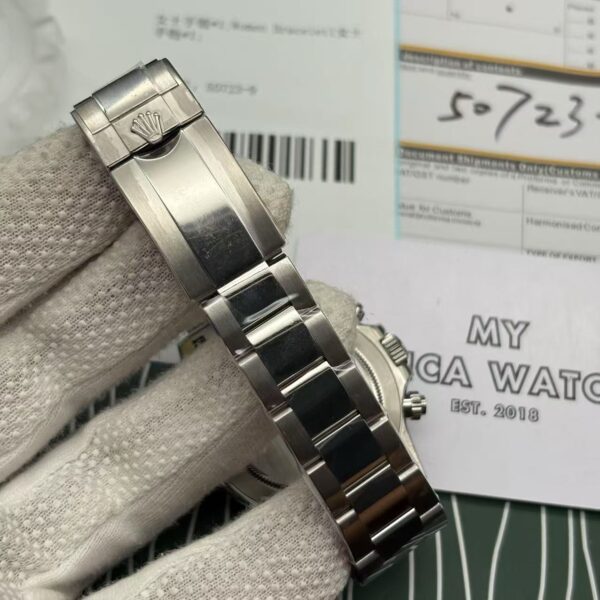 Replica Silver Rolex Daytona Swiss Clone Model