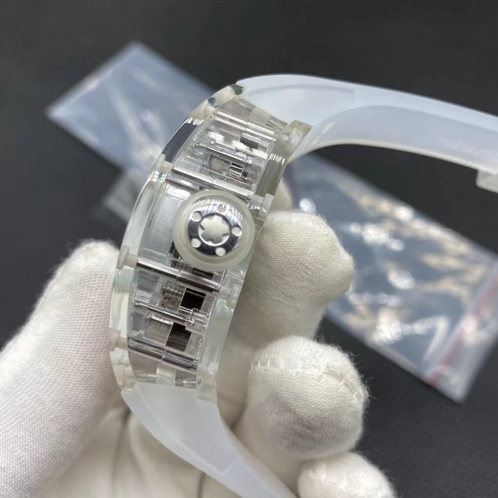 Richard Mille Swiss Made Clon RM 56-02 Zafiro Esqueleto Tourbillon Real