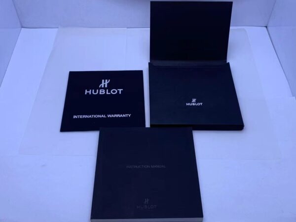 Replica Hublot Watch Box With Logo, Papers And Tags
