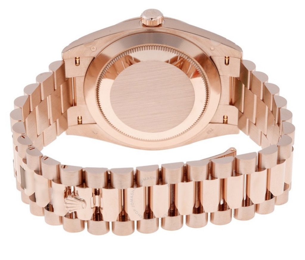 Swiss Clone Replica Rolex Day-Date Everose Gold