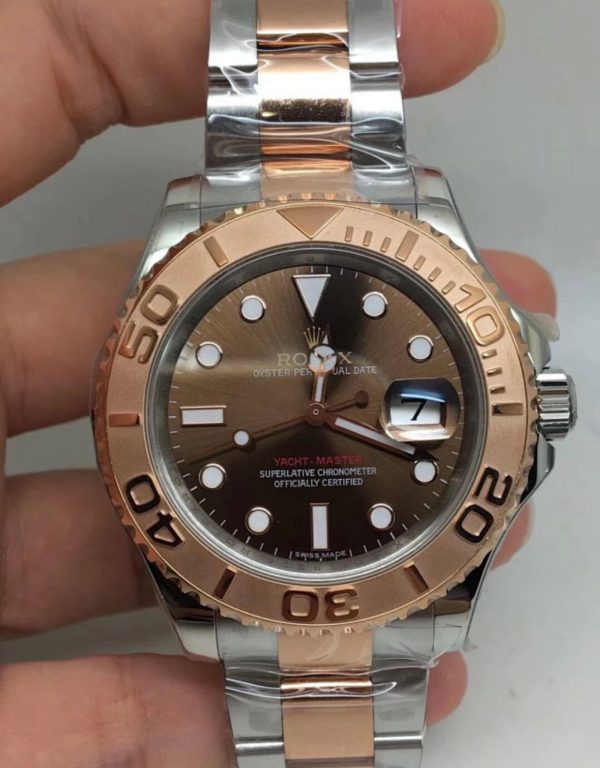 Replica Clone Rolex Yacht-Master 40 Chocolate Dial 126621 - Ip Empire Replica Watches