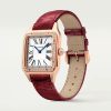 Cartier Santos 18K Rose Gold & Diamonds Ladys Watch, WJSA0016 - IP Empire Replica Watches