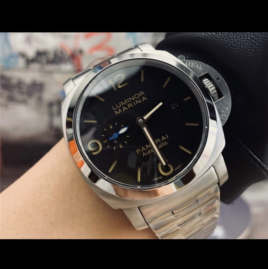 Panerai Luminor Marina GMT Replica Acero