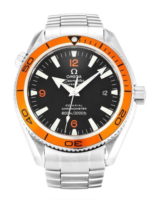 Réplica Omega Planet Ocean Bisel Naranja