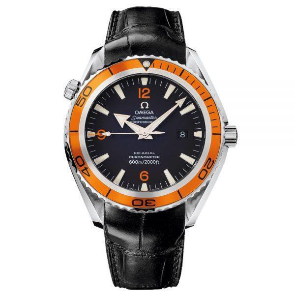 Réplica Omega Seamaster Planet Ocean Bisel Naranja