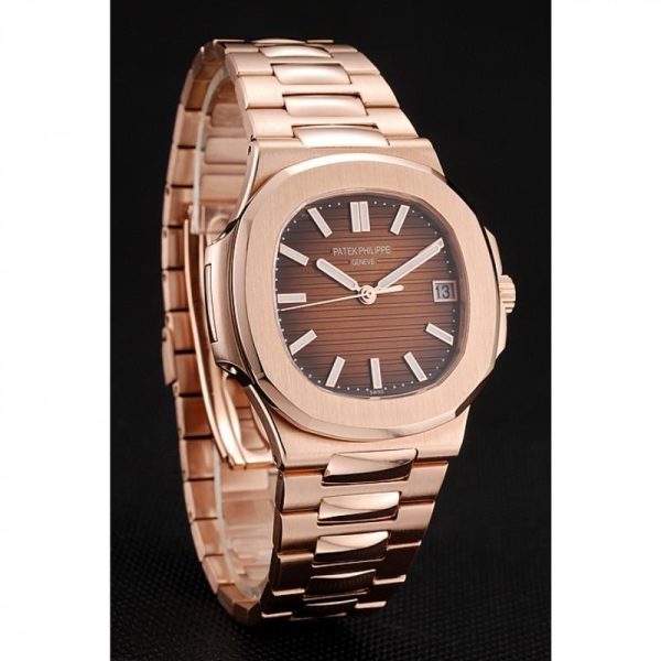 Replica Patek Philippe Nautilus - Rose Gold