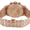 Réplica AP Royal Oak - Oro rosa/Negro Cronógrafo