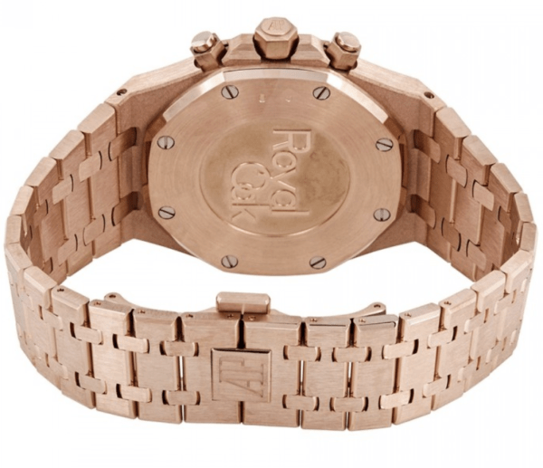 Réplica AP Royal Oak - Oro rosa/Negro Cronógrafo