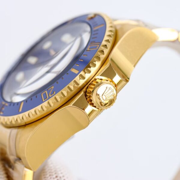 Replica Rolex Deepsea Yellow Gold With Blue Dial 2024