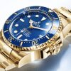 2024 Replica Rolex Deepsea Yellow Gold with Blue Dial