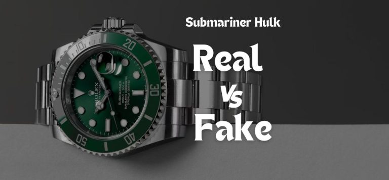 Rolex Submariner Hulk Replica Vs. Real