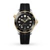 Replica Omega Seamaster diver 300 co-axial Black Gold