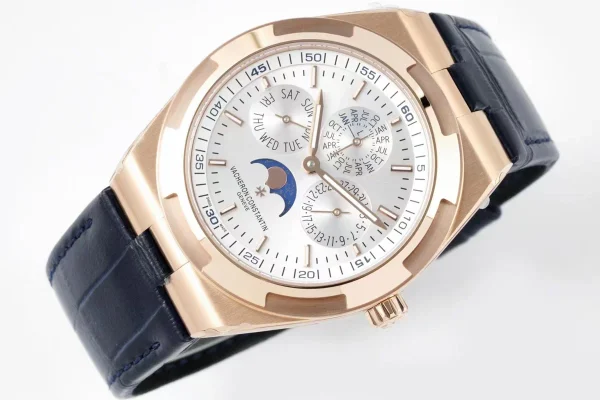 replica rose gold vacheron constantin overseas