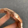 replica rose gold vacheron constantin overseas