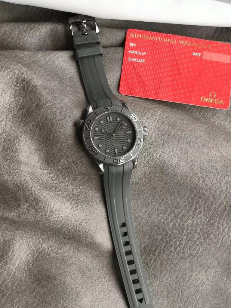 replica omega black black seamaster