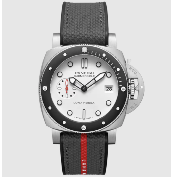 Réplica Panerai Clon Sumergible Luna Rossa - Esfera Blanca