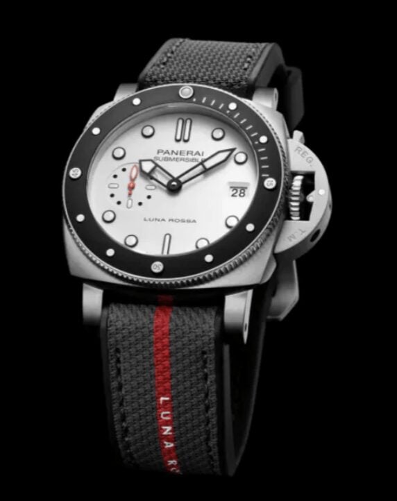 Réplica Panerai Clon Sumergible Luna Rossa - Esfera blanca