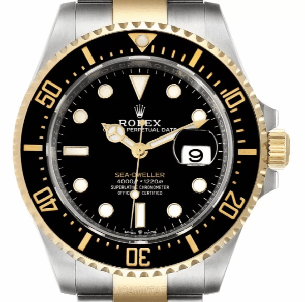 Réplica Rolex Sea-Dweller 126603 2019 Clon Bicolor