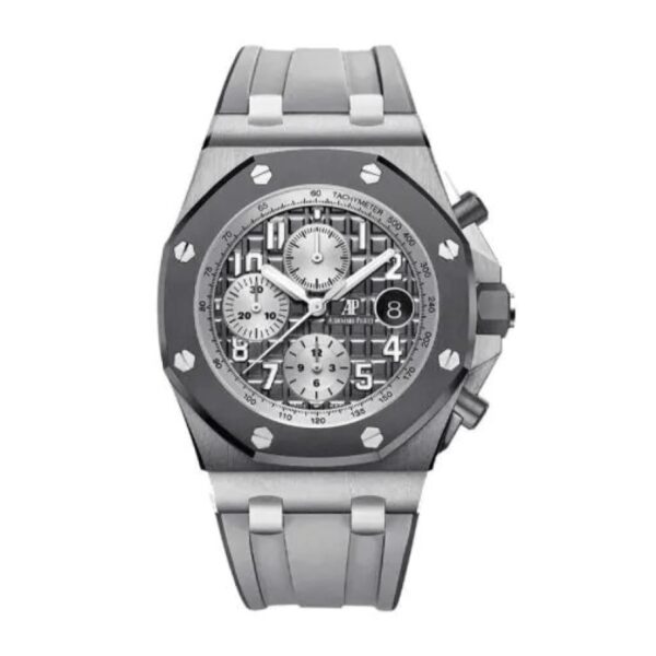 Replica Audemars Piguet Royal Oak Offshore Ghost 42 mm, Silver-Toned