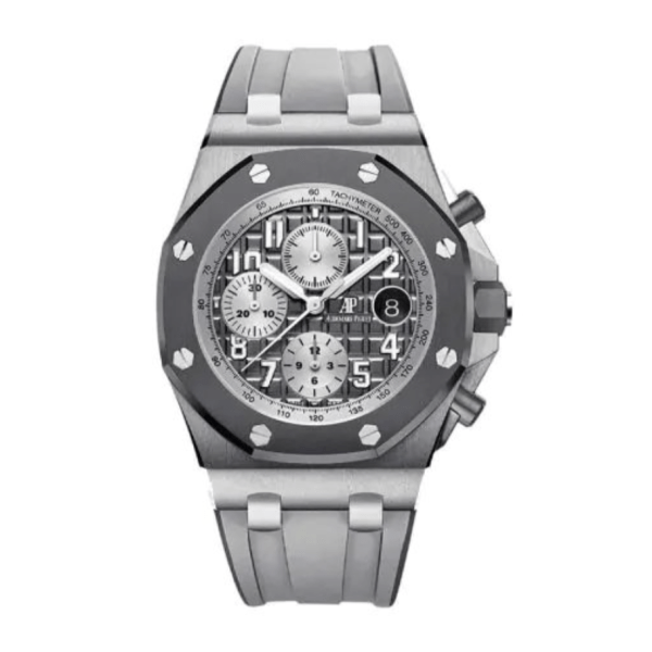 Replica Audemars Piguet Royal Oak Offshore Ghost 42 Mm, Silver-Toned