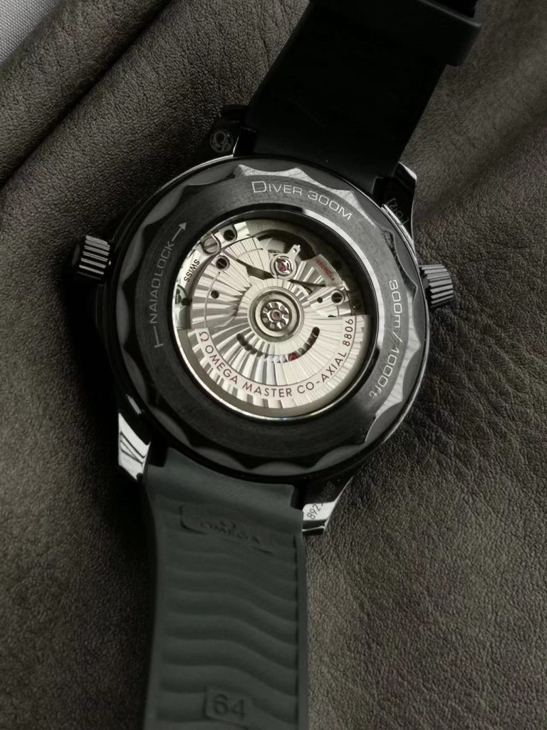replica omega black black seamaster