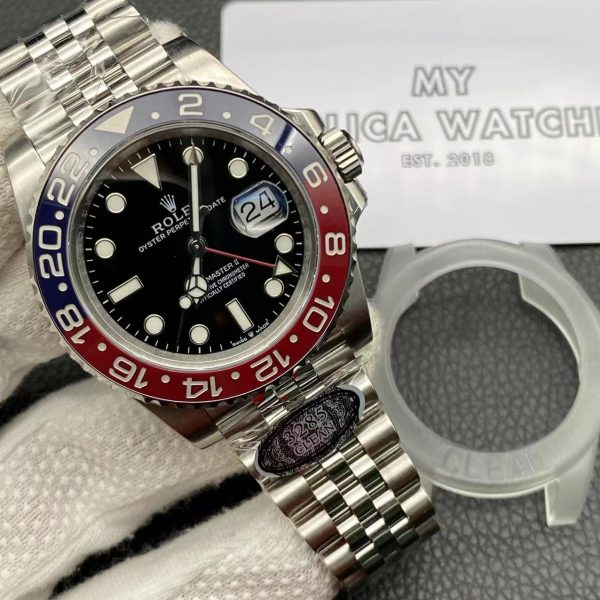 Super Clone Replica Rolex Gmt Master Pepsi Jubilee