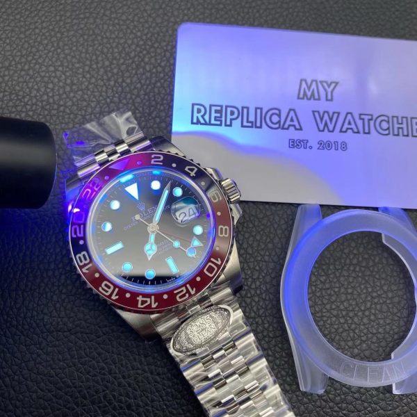 Super Clone Replica Rolex GMT Master PEPSI Jubilee