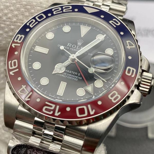 Super Clone Replica Rolex GMT Master PEPSI Jubilee