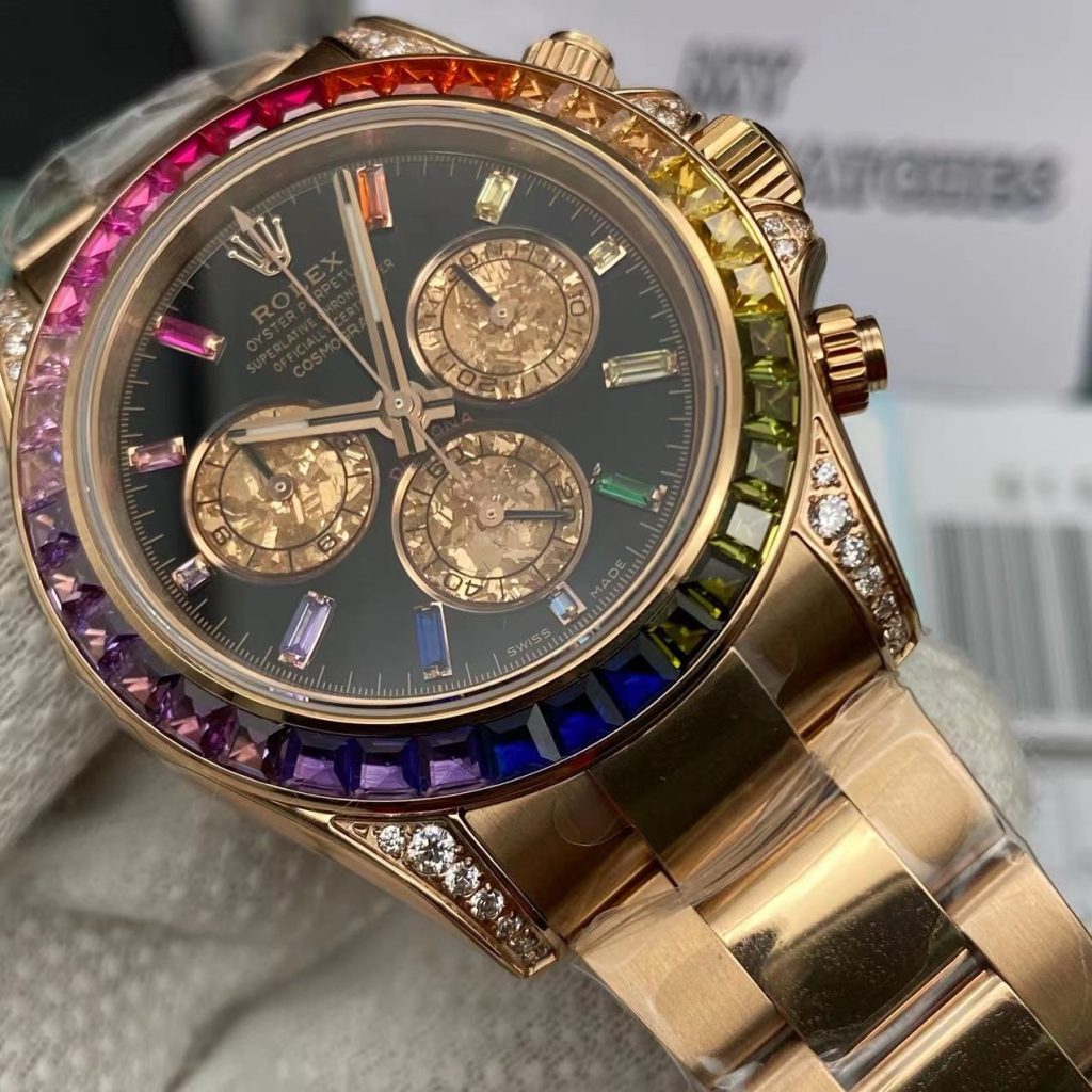 Super Clone Rainbow Rolex Daytona